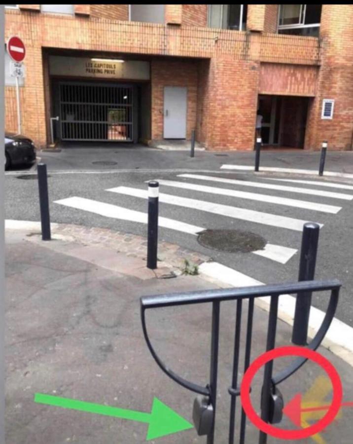 Hyper-Centre Historique Avec Possibilite De Reservation Parking Τουλούζη Εξωτερικό φωτογραφία